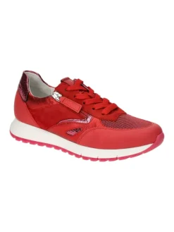 Sportliche Schnürschuhe in Rot>Gabor New