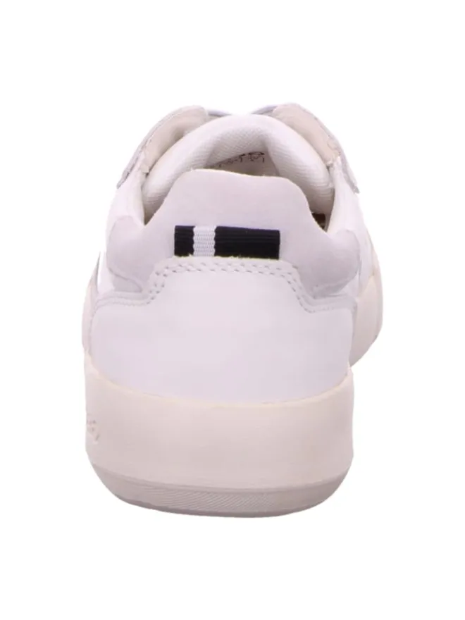 Sportliche Schnürschuhe in Weiß>Geox Outlet