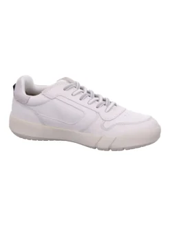 Sportliche Schnürschuhe in Weiß><noscript><img width=