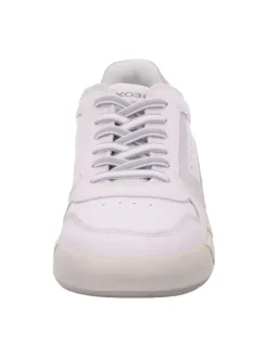 Sportliche Schnürschuhe in Weiß><noscript><img width=