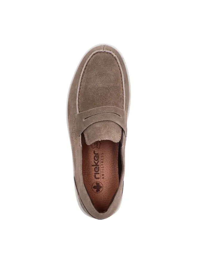 rieker Halbschuhe^Sportliche Slipper in Beige
