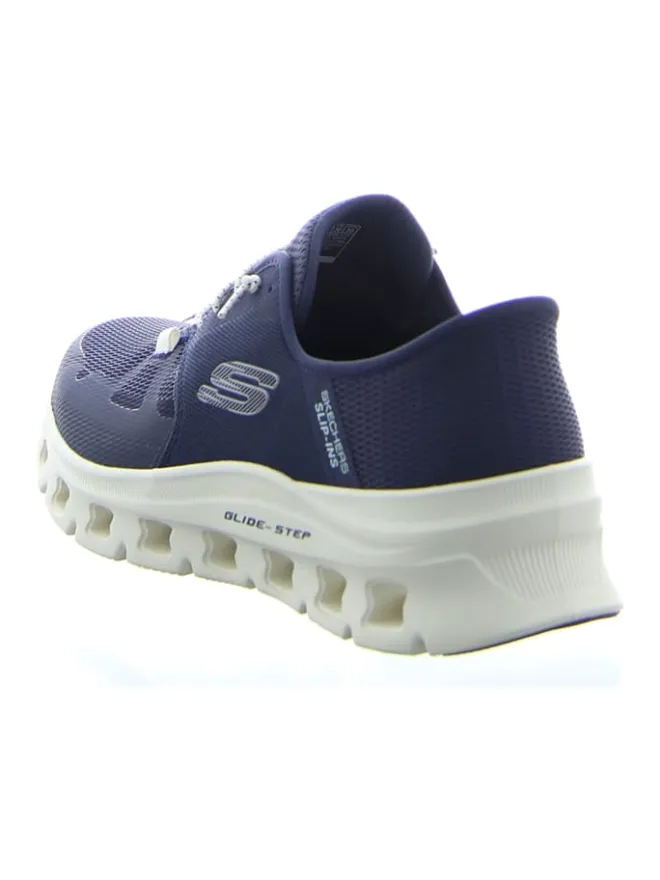 Sportliche Slipper in Blau>Skechers Clearance