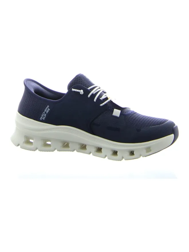 Sportliche Slipper in Blau>Skechers Clearance