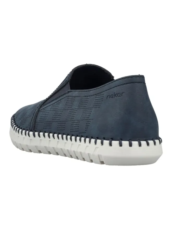 rieker Halbschuhe^Sportliche Slipper in Blau