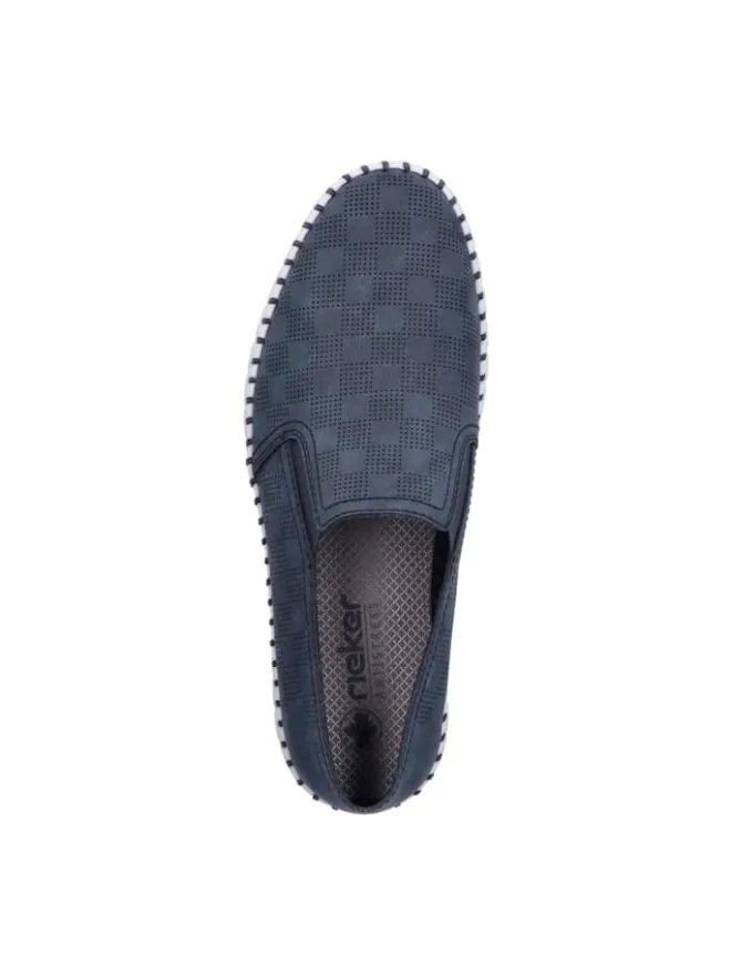 rieker Halbschuhe^Sportliche Slipper in Blau