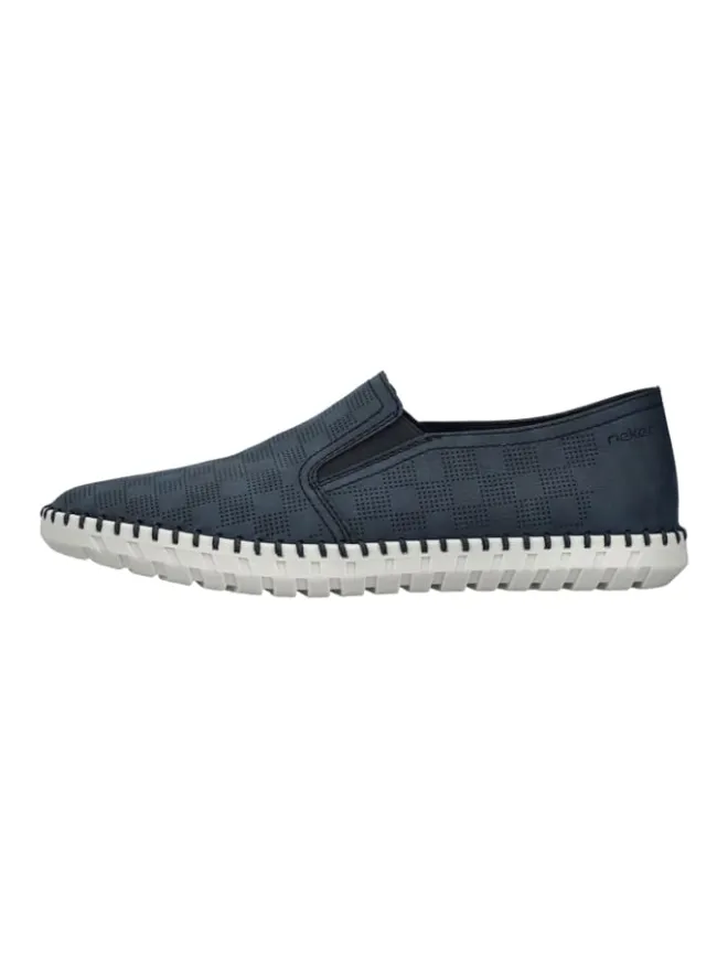 rieker Halbschuhe^Sportliche Slipper in Blau