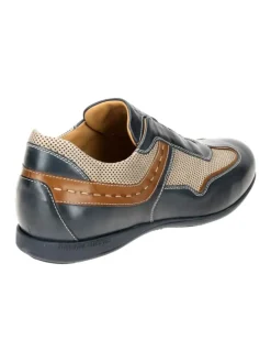 Sportliche Slipper in Blau><noscript><img width=