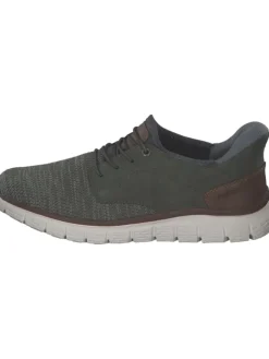 Sportliche Slipper in salbei/moor/nuss/rauch>rieker Outlet