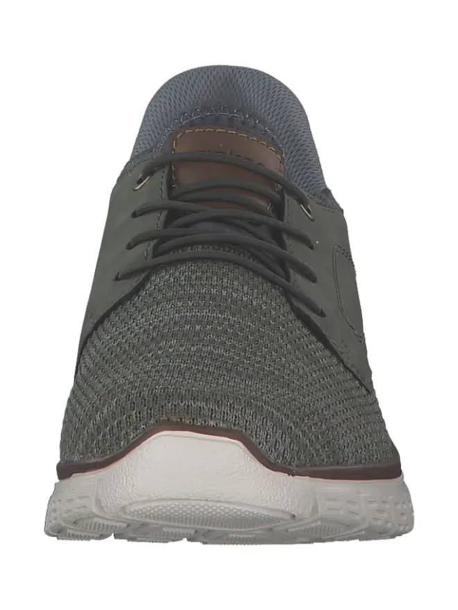 Sportliche Slipper in salbei/moor/nuss/rauch>rieker Outlet