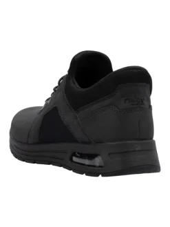 rieker Halbschuhe^Sportliche Slipper in Schwarz