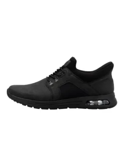 rieker Halbschuhe^Sportliche Slipper in Schwarz