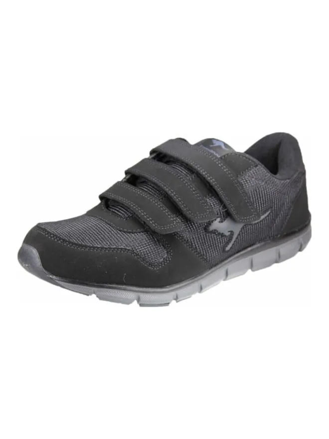 Kangaroos Halbschuhe^Sportliche Slipper in Schwarz