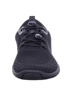 Sportliche Slipper in Schwarz><noscript><img width=