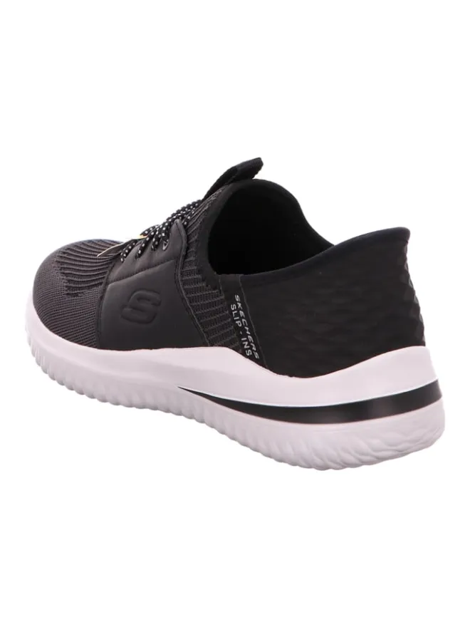 Sportliche Slipper in Schwarz>Skechers Outlet