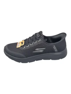 Skechers Halbschuhe^Sportliche Slipper in Schwarz
