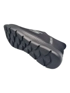 Skechers Halbschuhe^Sportliche Slipper in Schwarz