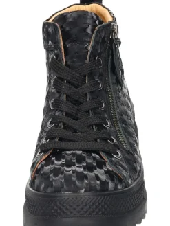 Sportliche Stiefeletten in schwarz><noscript><img width=