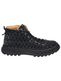 Sportliche Stiefeletten in schwarz><noscript><img width=