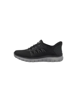 rieker Halbschuhe^Sportlicher Slipper in schwarz
