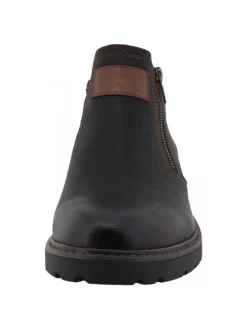 Stiefel in Schwarz><noscript><img width=