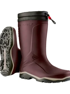 Stiefel Blizzard in dunkelrot>Dunlop Hot