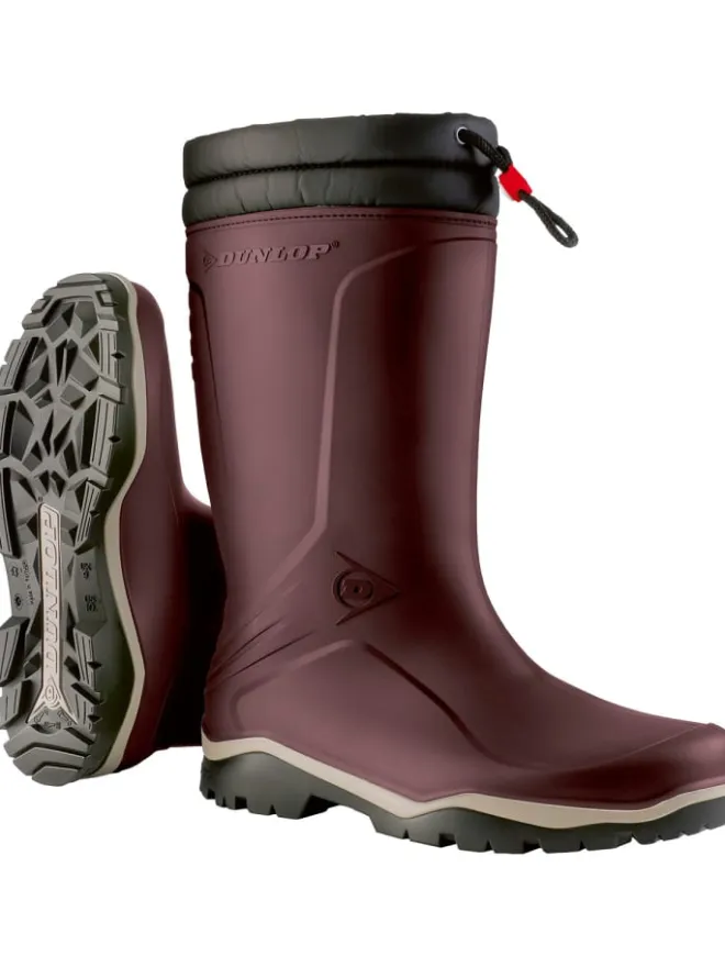 Stiefel Blizzard in dunkelrot>Dunlop Hot