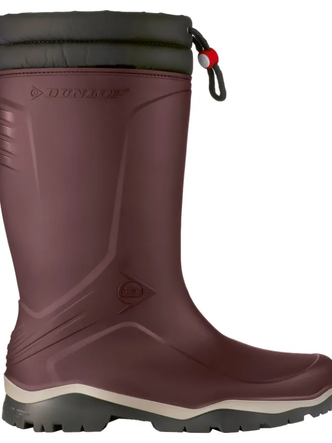 Stiefel Blizzard in dunkelrot>Dunlop Hot