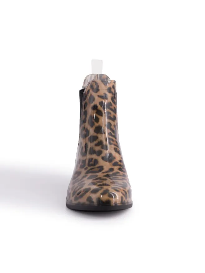 Aus Wooli Gummistiefel^Stiefel Doublebay in Leopard