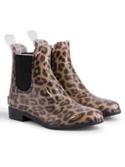 Aus Wooli Gummistiefel^Stiefel Doublebay in Leopard
