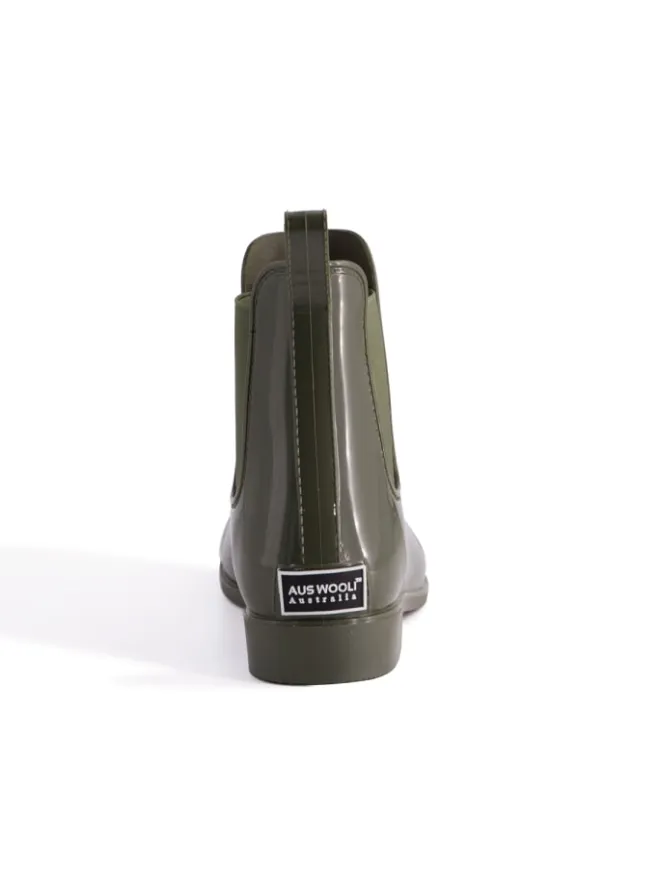 Stiefel Doublebay in Olive>Aus Wooli Discount