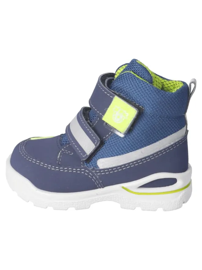 Ricosta Stiefeletten·Hohe Stiefeletten^Stiefel FLORI in blau/kombi
