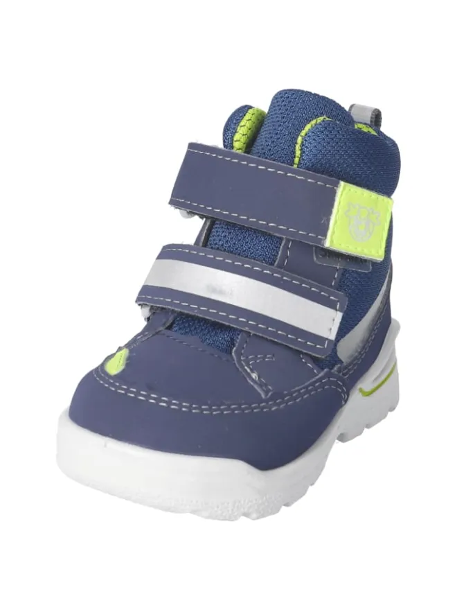 Ricosta Stiefeletten·Hohe Stiefeletten^Stiefel FLORI in blau/kombi