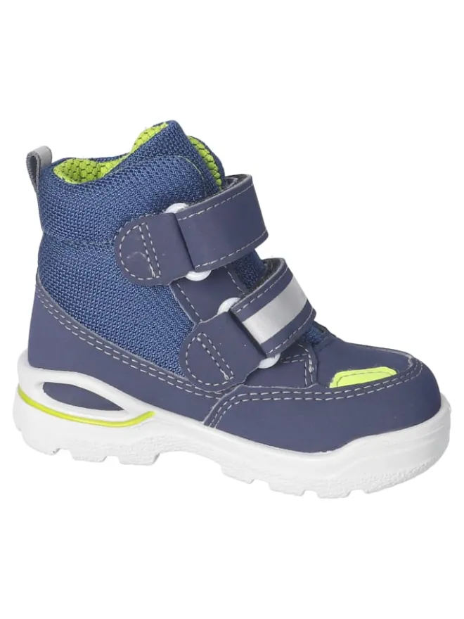 Ricosta Stiefeletten·Hohe Stiefeletten^Stiefel FLORI in blau/kombi