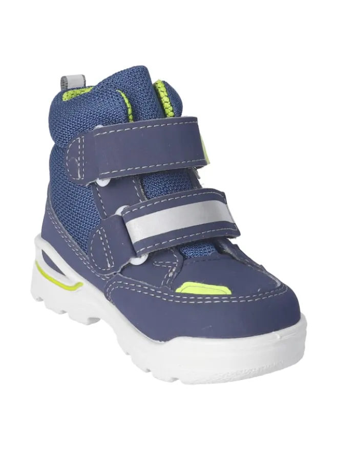 Ricosta Stiefeletten·Hohe Stiefeletten^Stiefel FLORI in blau/kombi