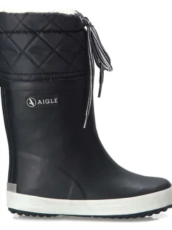 AIGLE Gummistiefel|Gummistiefel^Stiefel Giboulee in marine/weiß