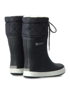 AIGLE Gummistiefel|Gummistiefel^Stiefel Giboulee in marine/weiß