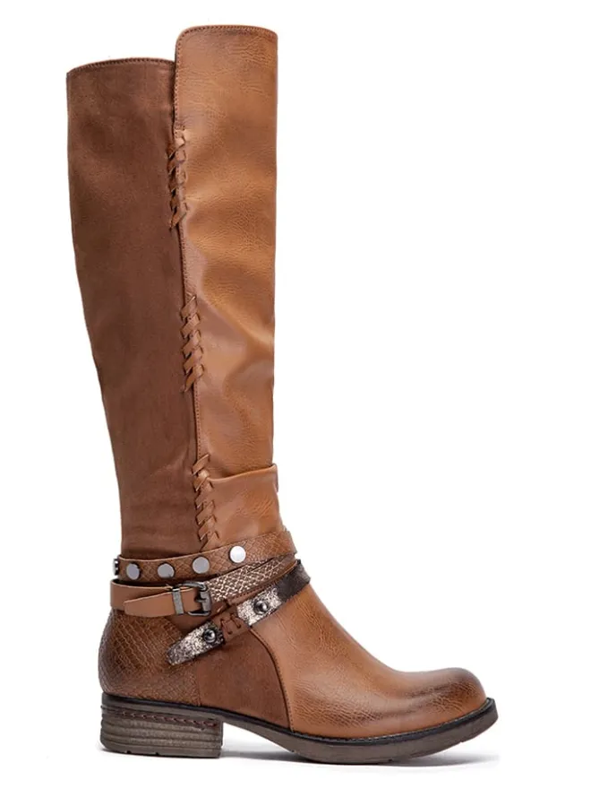 Foreverfolie Stiefel & Boots^Stiefel in Camel