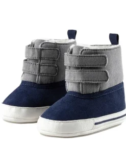 Sterntaler® Stiefel & Boots^Stiefel in Dunkelblau/ Grau