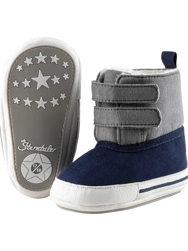 Sterntaler® Stiefel & Boots^Stiefel in Dunkelblau/ Grau