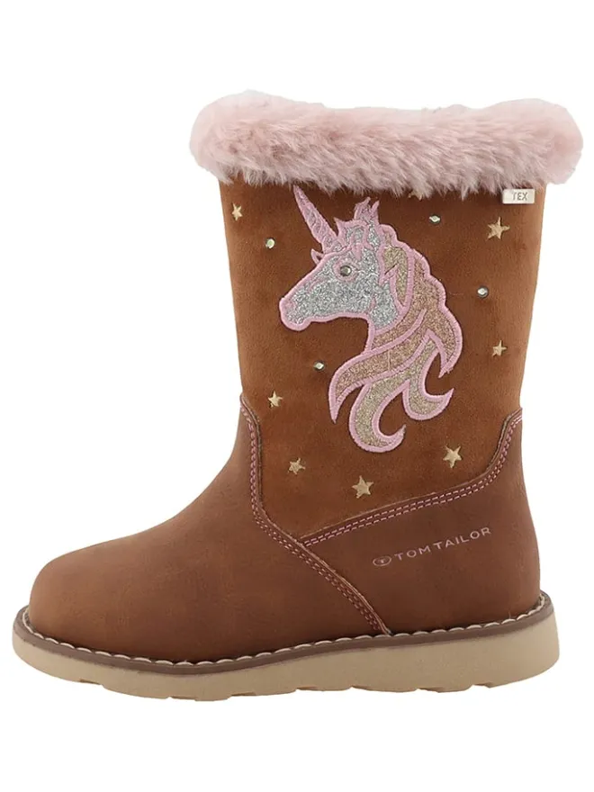 Tom Tailor Stiefel & Boots·Stiefel^Stiefel in Hellbraun