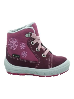 Stiefel in Lila><noscript><img width=