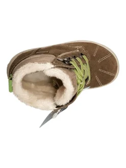 Stiefel in Oliv><noscript><img width=