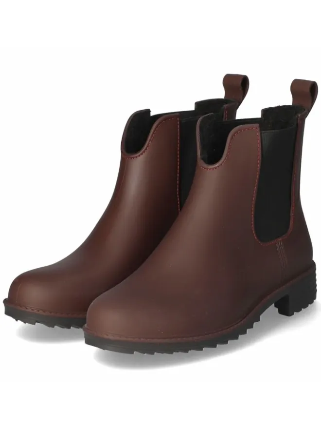 Stiefel in rot>rieker New