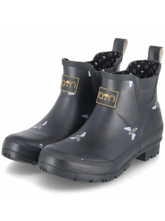 Stiefel in schwarz>Rajn Discount