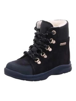 Däumling Krabbelschuhe^Stiefel in Schwarz