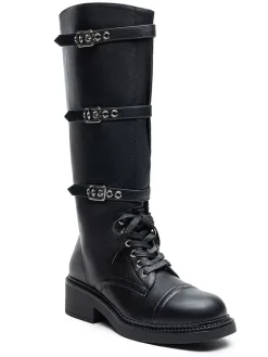 Foreverfolie Stiefel & Boots^Stiefel in Schwarz