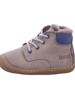 KOEL Lauflernschuhe^Stiefel Kinder Korkid in Grau