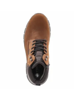 Stiefel mit Warmfutter in braun><noscript><img width=