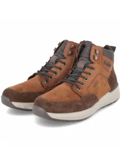 Stiefel mit Warmfutter in braun>rieker
