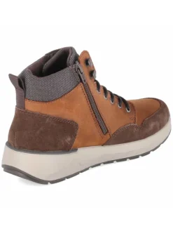 Stiefel mit Warmfutter in braun><noscript><img width=